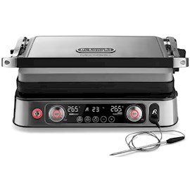 გრილი Delonghi CGH1112DP, 2200W, Grill, Black/Silver